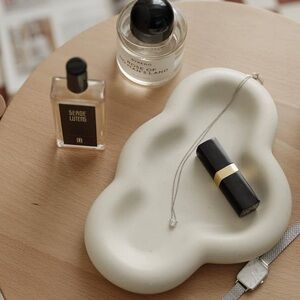 Chubby Jewelry Tray, Cute Cloud Trinket Dish